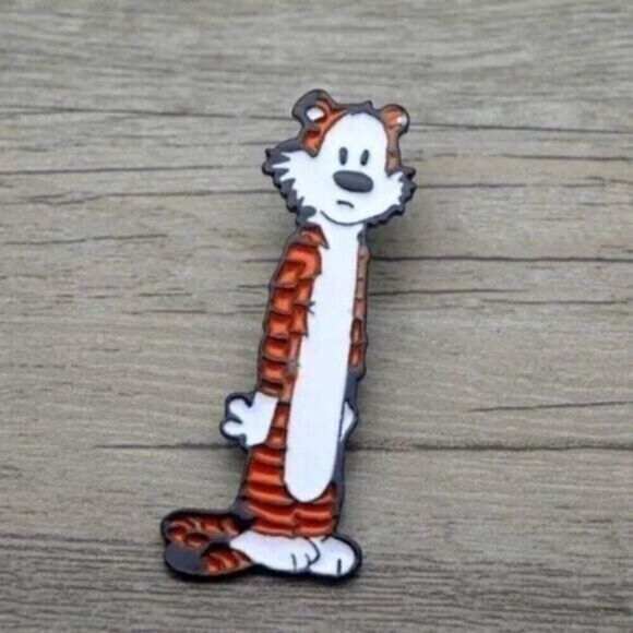 3/20 Calvin and Hobbes Enamel Pin - Picture 1 of 1